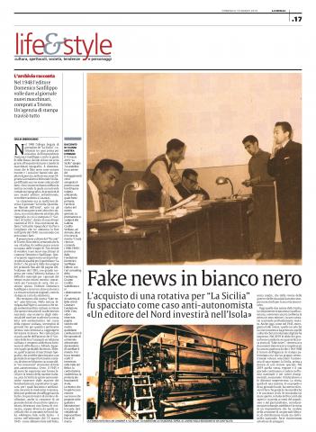 Fake news in bianco e nero Fondazione DSE